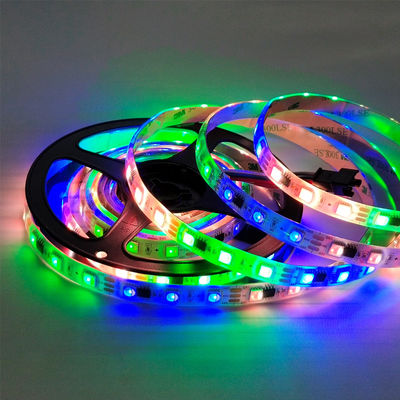 Lampe au néon flexible menée réactive de la synchronisation 5050 de musique de lumières de musique commandée saine futée