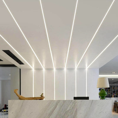 AL1715B 5050 profil de lumière de Batten de profil de bande mené 3528 pro par 17.6mm d'Alu