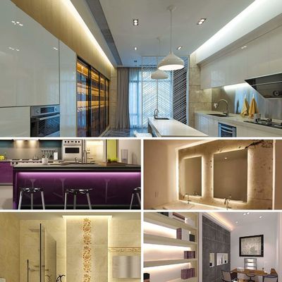 AL en aluminium 0809 de profil de Mini Recessed Square LED pour le plafond extérieur d'intérieur d'architecture