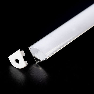 1616 lumière en aluminium de Cabinet de la Manche de forme de v en aluminium du profil 110lm d'IP20 LED