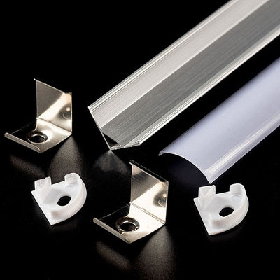 1616 lumière en aluminium de Cabinet de la Manche de forme de v en aluminium du profil 110lm d'IP20 LED