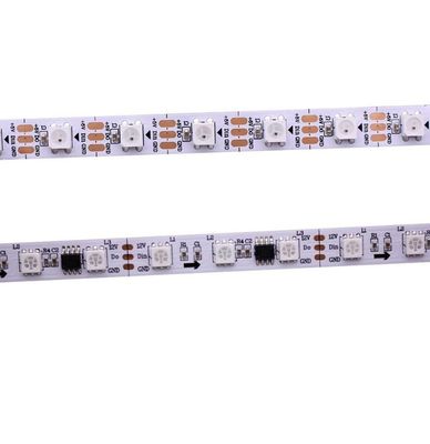 Lumière accessible 24V Aclorol 5050 programmables de la bande flexible LED de WS2811 Digital LED