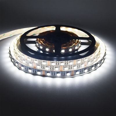 24V SMD 5050 Rgbw a mené la bande 4 dans les lumières de 1 bande 5m imperméables légères blanches chaudes pour extérieur