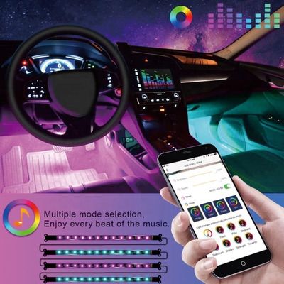 La voiture modifiée intérieure décorative allume le système d'éclairage mené par automobile pendant 50000 heures