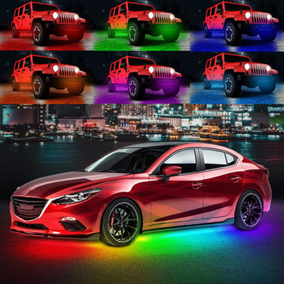 Voiture de chasse rêveuse Underglow Kit Neon Lights de couleur 50cm 120cm imperméable