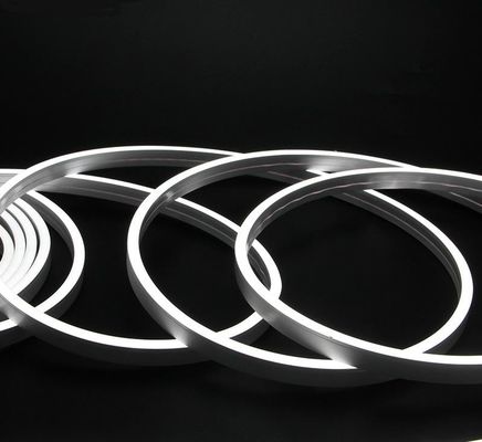 C.C au néon mené flexible 12V 24V de bande de silicone enseigne au néon imperméable extérieur de 6 x de 12mm