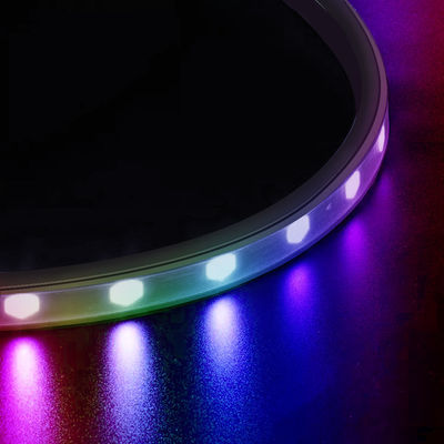 lampe linéaire extérieure extérieure d'éclairage de signe de la lumière RVB de joint de mur de 12V LED