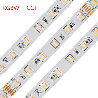 Rgbww 5 dans 1 Smd 5050 RVB a mené RVB le TDC 120 Led/M accessibles 12v 24v