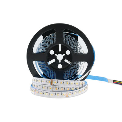 Rgbww 5 dans 1 Smd 5050 RVB a mené RVB le TDC 120 Led/M accessibles 12v 24v