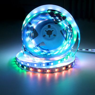 Éclairage décoratif de la magie RGBW 60LEDs/M Outdoor Dmx Led du contrôleur 24V de Dmx de bande mené par Digital