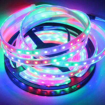 Signaux de données de Daul LED de lumière futée d'humeur de Ws2815 Digital les différents Smd 12v RVB ont mené 60 144 LED