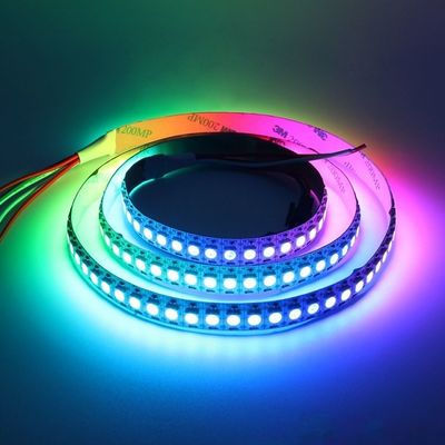 bande menée accessible Rgbw du pixel 5V de lumière d'humeur de 5050rgb WS2812 Flex Smart LED