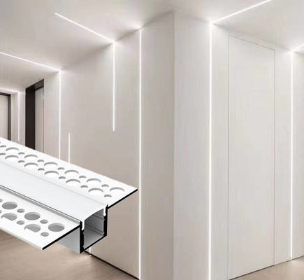 La lumière de LED dépouille la Manche en aluminium avec le profil en aluminium mené par gypse de plâtre de cloison sèche enfoncé par couverture de PC
