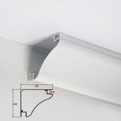 Lumière en aluminium adaptée aux besoins du client de profil de LED pour le bâti extérieur