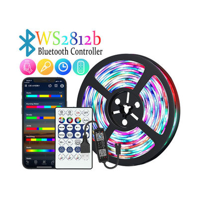 Lumières de bande de Wifi 5V Smart LED d'APPLI 5050 SMD RVB pour la fête de vacances télécommandée