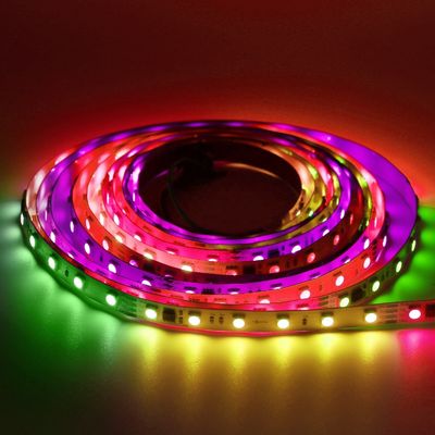 Bande 24v menée accessible légère accessible de la bande menée par Digital 60leds/M de RGBIC 5050 SMD