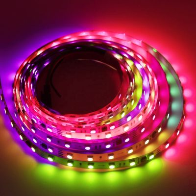 Bande 24v menée accessible légère accessible de la bande menée par Digital 60leds/M de RGBIC 5050 SMD