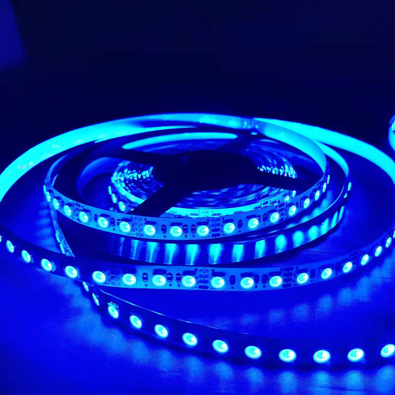 bande flexible Smart de 5M SMD4040 14.4W/M LED avec le fil enduit blanc DC24V