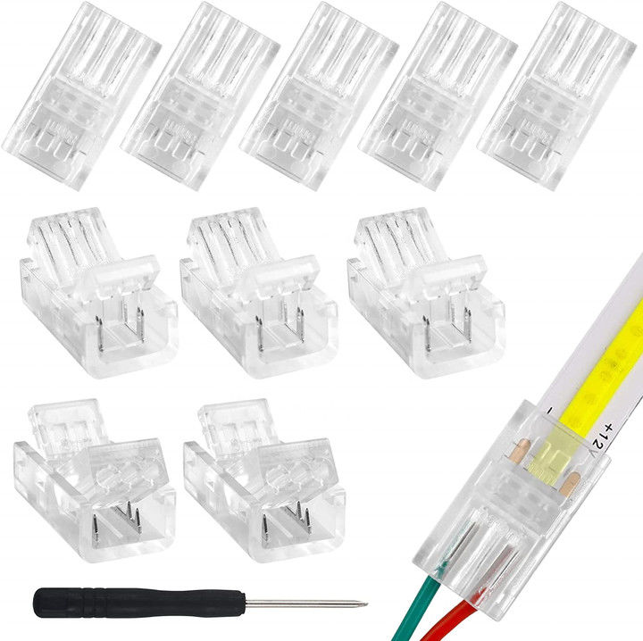 Le PC ROHS a mené la connexion accessoire légère d'extension terminale d'adaptateur du cable connecteur LED