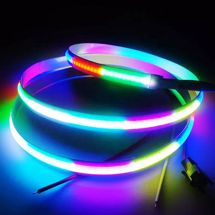 ÉPI flexible de Chip On FPC 18w/M Music Sync Smart RGBIC LED d'APPLI de lumière futée magique de musique du contrôle