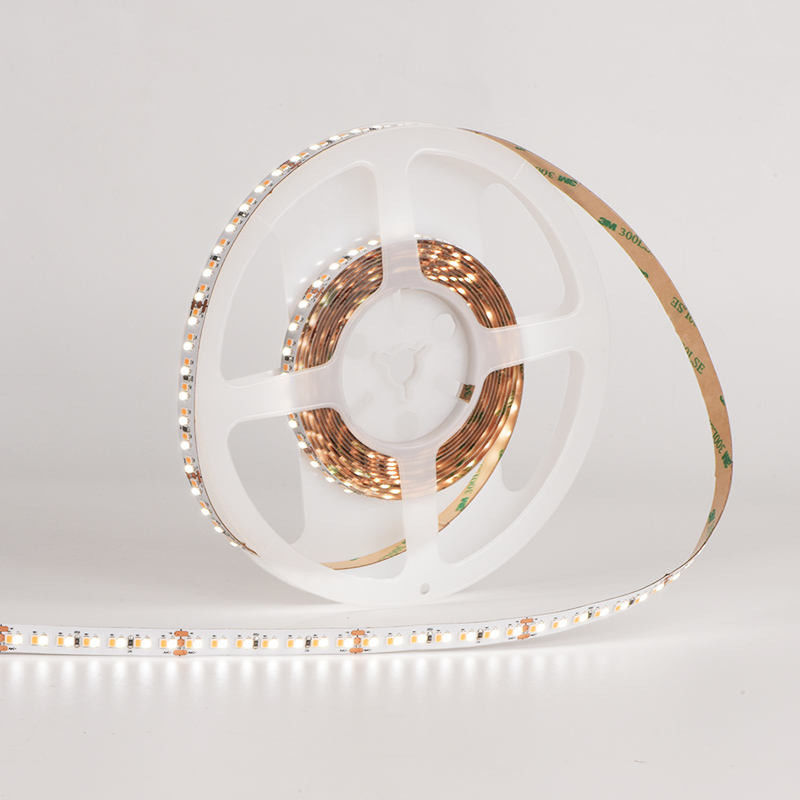 Double lumière de bande flexible menée réglable blanche réglable du TDC Smd 2835 224LEDs/M LED