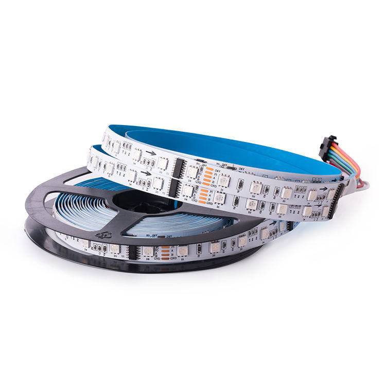 Haut DC24V lumineux LED accessible DMX allumant 512 12v RVB accessible a mené la bande pour les barres KTV etc.