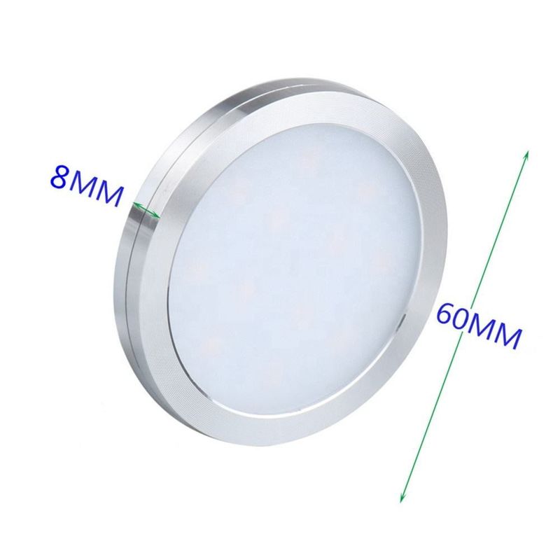 LED Puck Under Kitchen Cabinet LED allume la lumière DC12V 2.5W de mur d'intérieurs de Cabinet