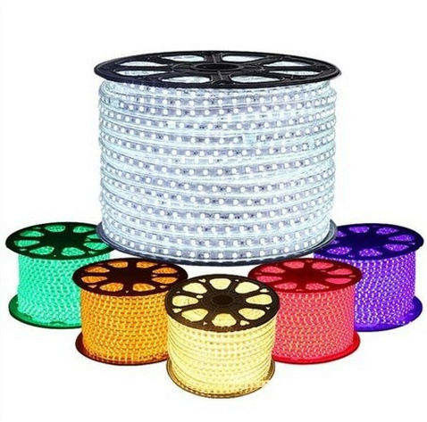 l'épi imperméable de 50M 100m/Roll Ip65 Rgbw a mené la bande 110v extérieur 220v SMD2835 5050